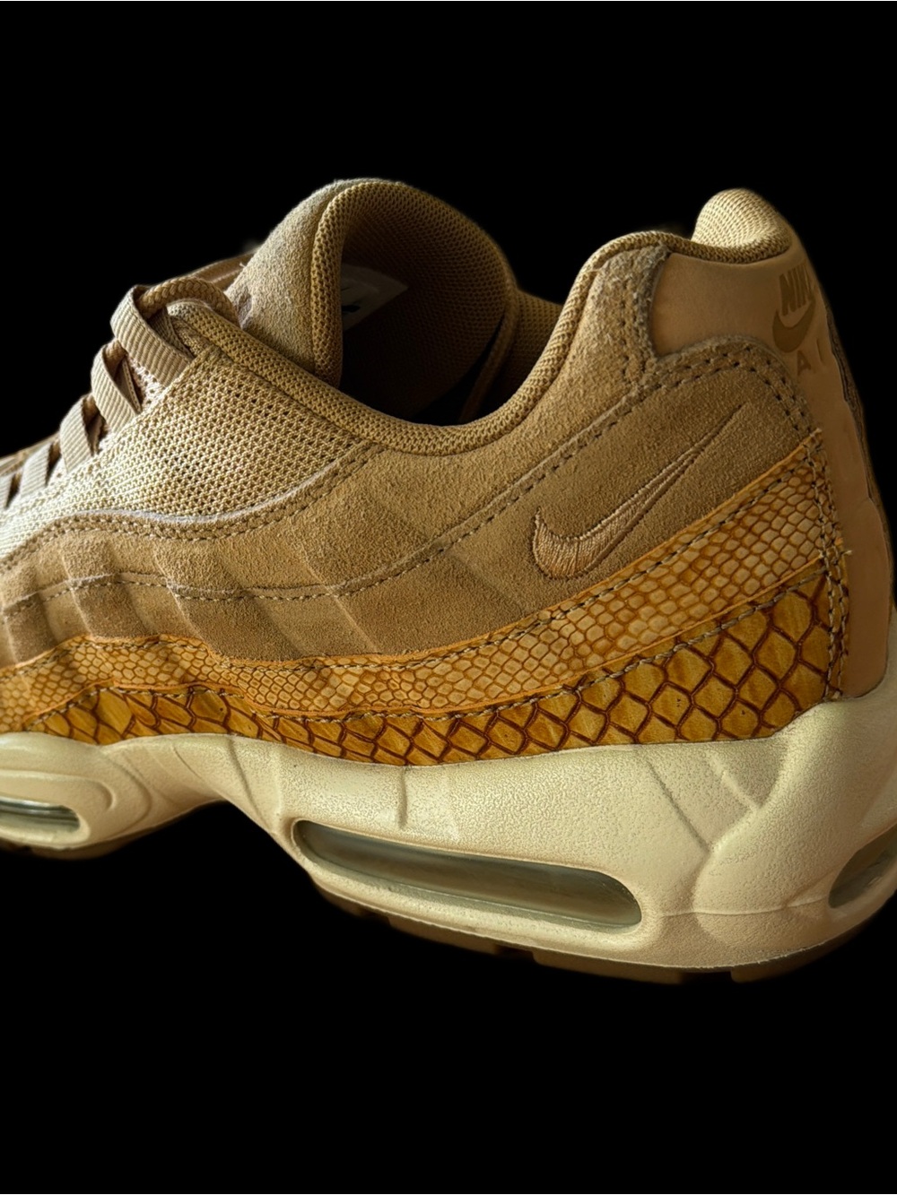 Nike Men's Air Max 95 in Vachetta Tan and Brown size 10.5 - Picture 13 of 15